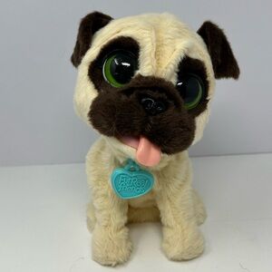 FurReal Friends My Jumping Pug 10” Barking Interactive Plush Dog O5